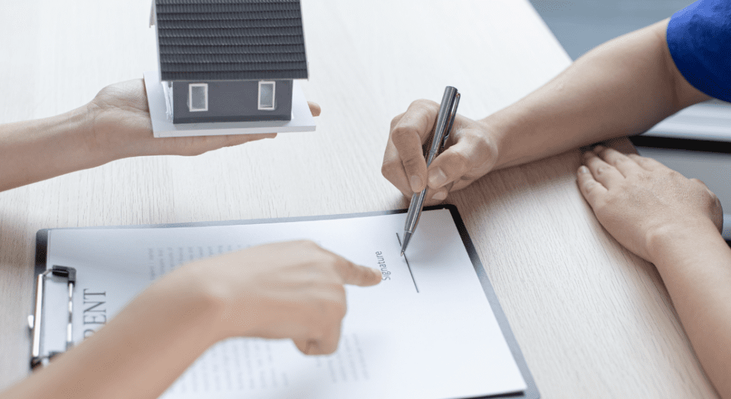 Property Contract Signing